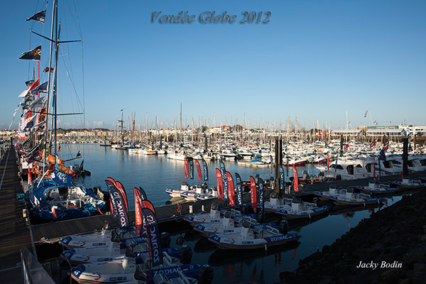 Vendée Globe 2012 le port des Sables d'Olonne